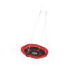  PlayTive Junior 113 cm átmérőjű, 150 kg teherbírású fészekhinta, piros-fekete