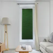 Plisse German y Harmonika Roló, 50 x 160 cm -  Sötétzöld lakástextília