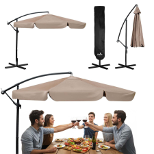 Plonos Parasol ogrodowy składany 6 segmentowy 350 cm z pokrowcem Plonos PL-880 kerti bútor