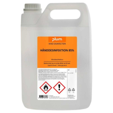 PLUM Disinfector 85% kézfertőtlenítő folyadék 5,0 l kanna tisztító- és takarítószer, higiénia