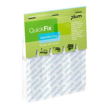  Plum QuickFix long kimutatható fémszálas ragtapasz 30db-os gyógyászati segédeszköz