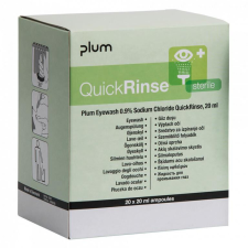 Plum QuickRinse Steril Szemkimosó Ampulla 1 csomag (5db ampulla) gyógyászati segédeszköz