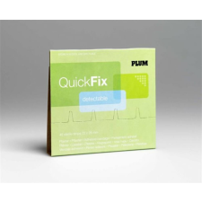 PLUM Sebtapasz utántöltő Quick Fix, 45 darabos, kék, fémszálas, PLUM (ME7073) munkavédelem