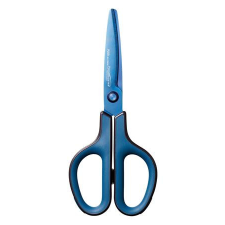 PLUS Olló, általános, 17,5 cm, PLUS "Fitcut Curve Premium", diplomatakék olló