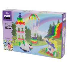 Plus-Plus : Pasztell szivárvány hőlégballon barkácsolás, építés