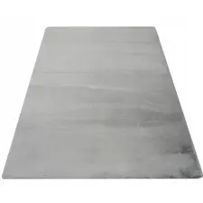  PLÜS SZŐNYEG, HALVÁNYSZÜRKE, PUHA, ARANYOS NYUSZI, 300x200 CM lakástextília