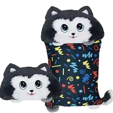  Plüss állat párna huzat gyerekeknek, Farkas lakástextília