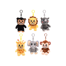  Plüss állatok ketrecben, 6 féle plüssfigura