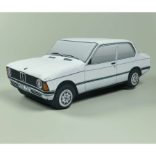 Plüss BMW E21 "Szimplalámpás" fehér plüssfigura