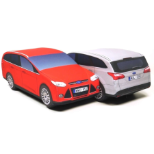 Plüss Ford Focus Combi szürke plüssfigura