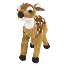 Plüss játék - őzbarna, 20 cm, barna, plusz plüssfigura