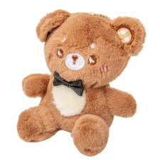  Plüss koala sötét barna 11cm dekorációs kellék