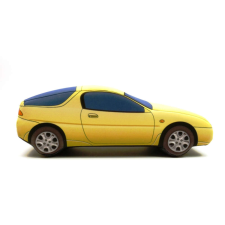 Plüss Mazda MX-3 piros plüssfigura