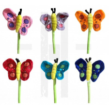  PLÜSS PILLANGÓ PÁLCÁN - 40 cm dekorációs kellék