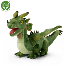 Plüss sárkány zöld 40 cm Eco-Friendly plüssfigura