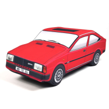 Plüss Skoda 136 Rapid piros plüssfigura