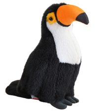 Plüss Toucan madár plüssjáték fehér 30cm 13824 plüssfigura