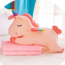 Plüss unikornis, 40cm, rózsaszín plüssfigura