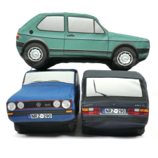 Plüss Volkswagen Golf I. GTI zöld plüssfigura
