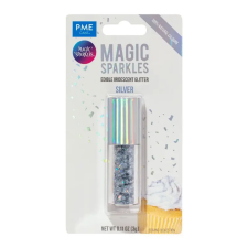 PME magic szóró glitter, irizáló, ezüst, 3g sütés és főzés