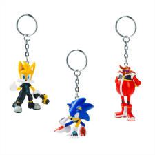 PMI Sonic Prime meglepetés minifigura kulcstartó tasakban - 12 féle játékfigura
