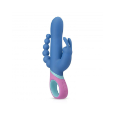 PMV20 Vice Double - forgófejes, háromágú vibrátor (kék) vibrátorok