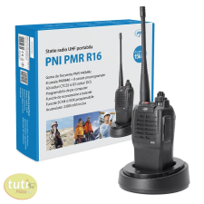 PNI 15km-es, akkumulátoros UHF adó-vevő, dokkolóval (PNI-PMRR16) dokkolóállomás