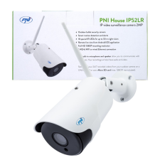 PNI FullHd, WiFi-s, IP csőkamera, mikrofonnal és hangszóróval (PNI-IP52LR) megfigyelő kamera