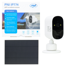 PNI SuperHd napelemes WiFi kamera mikrofonnal (PNI-IP774) megfigyelő kamera