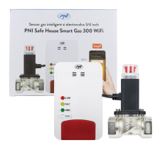 PNI Wifi-s gázszivárgás érzékelő, mágneses zárószeleppel (PNI-SHS300) biztonságtechnikai eszköz