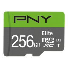 PNY 256GB microSDXC PNY Elite U1 A1 V10 adapter (P-SDU256V11100EL-GE) memóriakártya