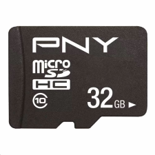 PNY 32GB microSDHC PNY Performance Plus CL10 + adapter (P-SDU32G10PPL-GE) (P-SDU32G10PPL-GE) memóriakártya