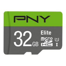PNY 32GB microSDXC Elite Class 10 UHS-I + adapterrel memóriakártya