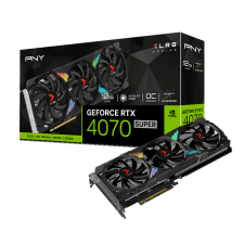 PNY GeForce RTX 4070 Super 12GB GDDR6X XLR8 Gaming VERTO EPIC-X RGB (VCG4070S12TFXXPB1-O) videókártya