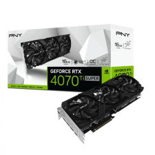 PNY PNY GeForce RTX4070 Ti 16GB DDR6X Verto Triple Fan OC (VCG4070TS16TFXPB1-O) videókártya
