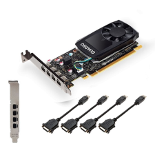 PNY Quadro P1000 4GB DDR5 (VCQP1000DVIV2-PB) videókártya