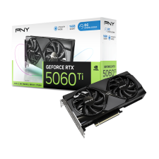 PNY RTX5060TI - 16GB Overclocked Dual Fan - VCG5060T16DFXPB1-O (VCG5060T16DFXPB1-O) videókártya