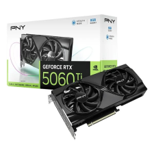 PNY VCG5060T8DFXPB1 Dual Fan GeForce RTX 5060 Ti 8GB GDDR7 DLSS4 (VCG5060T8DFXPB1) videókártya