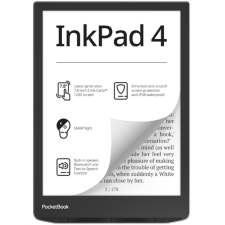 PocketBook e-Reader PB743G INKPad4 Ezüst (7,8" E-Ink,háttérvilágítás, 2x1GHz,32GB,2000mAh,wifi, BT, mSD) e-book olvasó