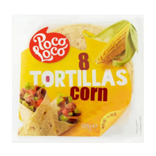  Poco Loco kukoricás lágy tortilla 320 g pékárú