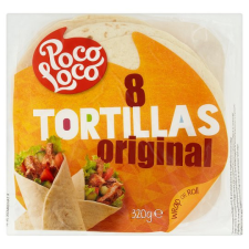  Poco Loco lágy tortilla 320g előétel és snack