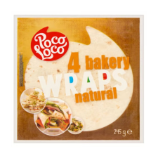 POCO LOCO lágy tortilla búzalisztből 245 g pékárú