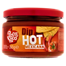 Poco Loco Salsa Dip HOT csípős szósz 260 g alapvető élelmiszer