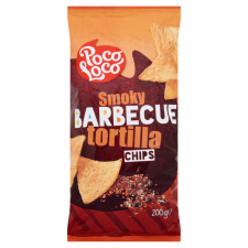  Poco Loco Tortilla Chips Barbecues 200g előétel és snack