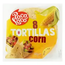 POCO LOCO Tortilla POCO LOCO kukoricás 320g reform élelmiszer