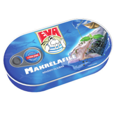 Podravka International Kft EVA makrélafilé 170g Növényi olajban konzerv