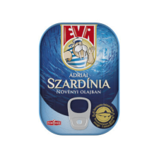 Podravka International Kft EVA szardínia 100g Növényi olajban konzerv