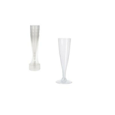  POHÁR PEZSGŐS MŰANYAG 130ML 4DB babaétkészlet