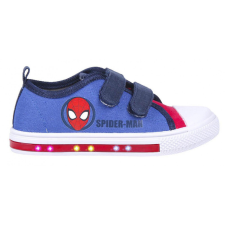  Pókember Blue LED villogó, világító utcai cipő 26 gyerek cipő