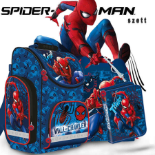 Pókember ergonomikus iskolatáska SZETT - Wall-Crawler iskolatáska